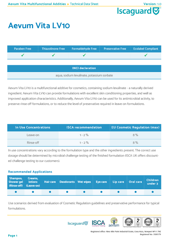 Technical Data Sheet